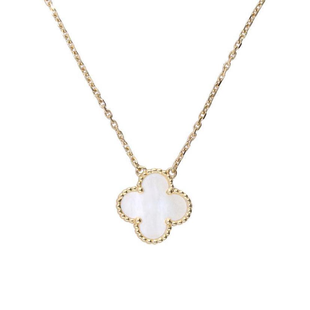 Van Cleef & Arpels Vintage Alhambra Motif Necklace